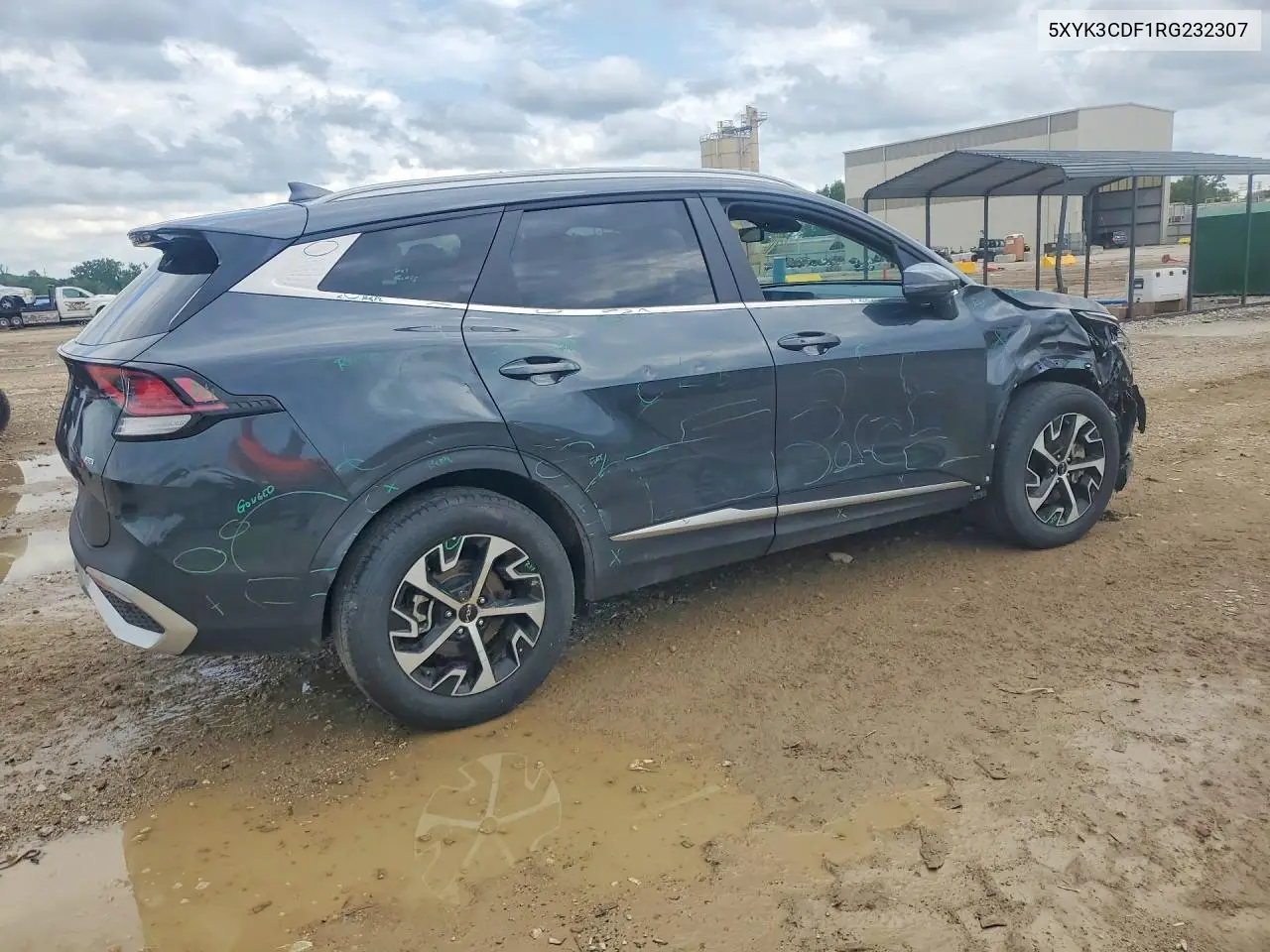 2024 Kia Sportage Ex VIN: 5XYK3CDF1RG232307 Lot: 60232366