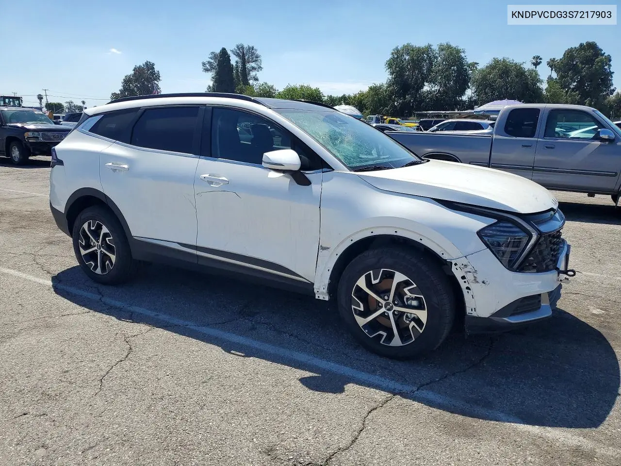 KNDPVCDG3S7217903 2025 Kia Sportage Ex