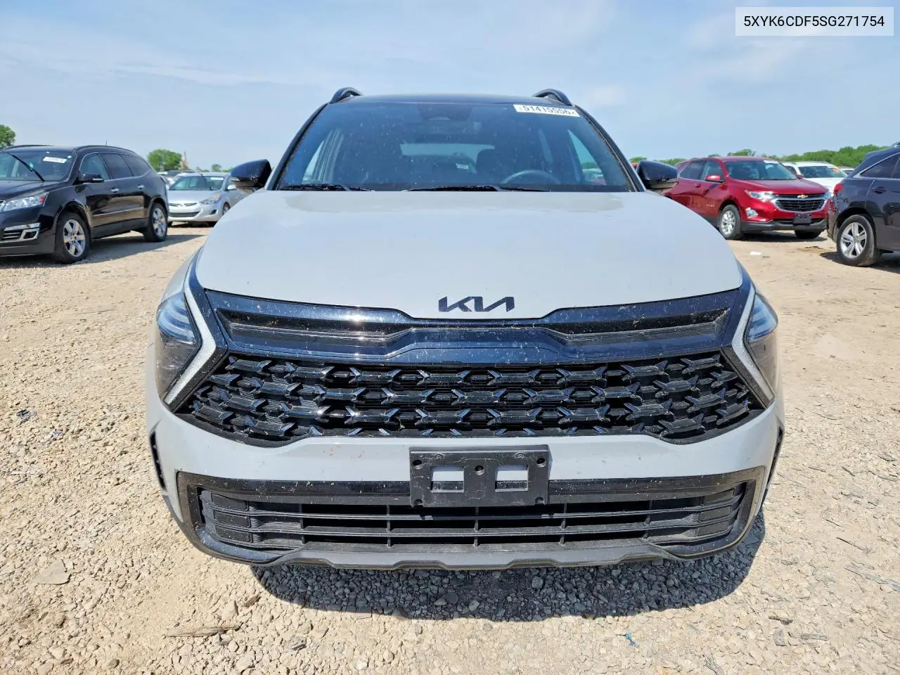 2025 Kia Sportage X Line VIN: 5XYK6CDF5SG271754 Lot: 51415556