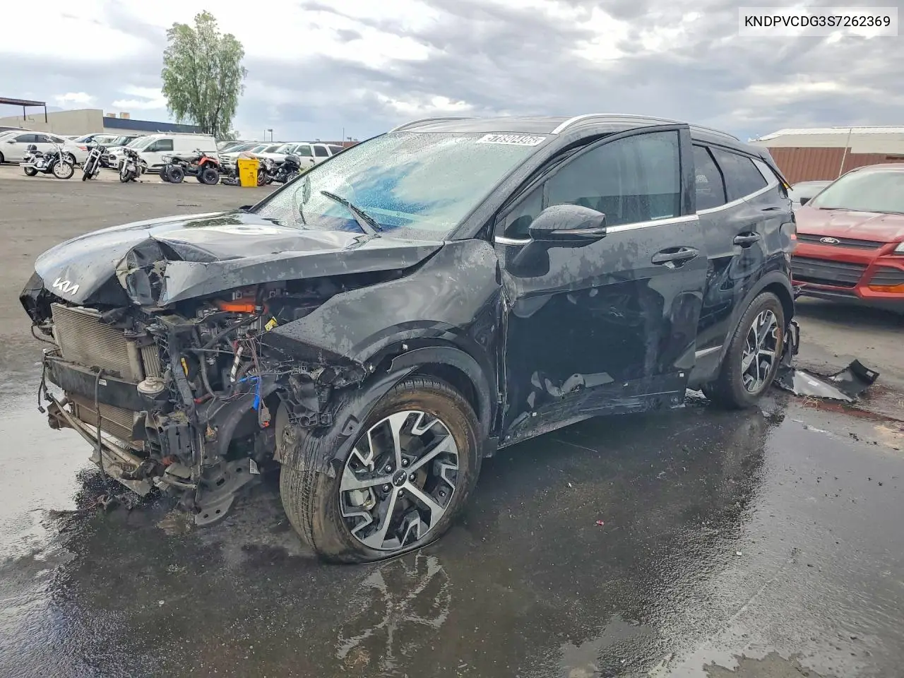 2025 Kia Sportage Ex VIN: KNDPVCDG3S7262369 Lot: 57890496