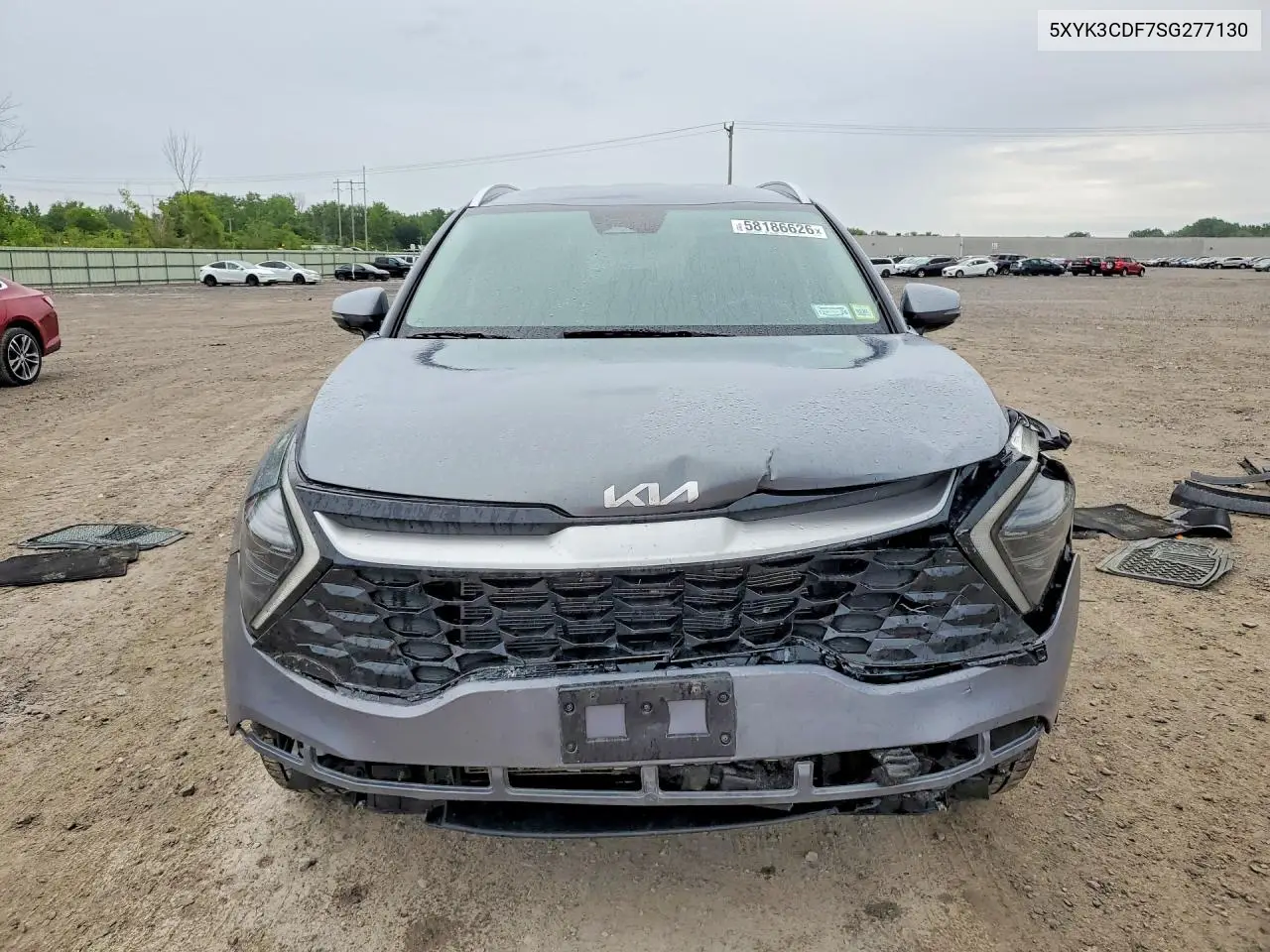 2025 Kia Sportage Ex VIN: 5XYK3CDF7SG277130 Lot: 58186626