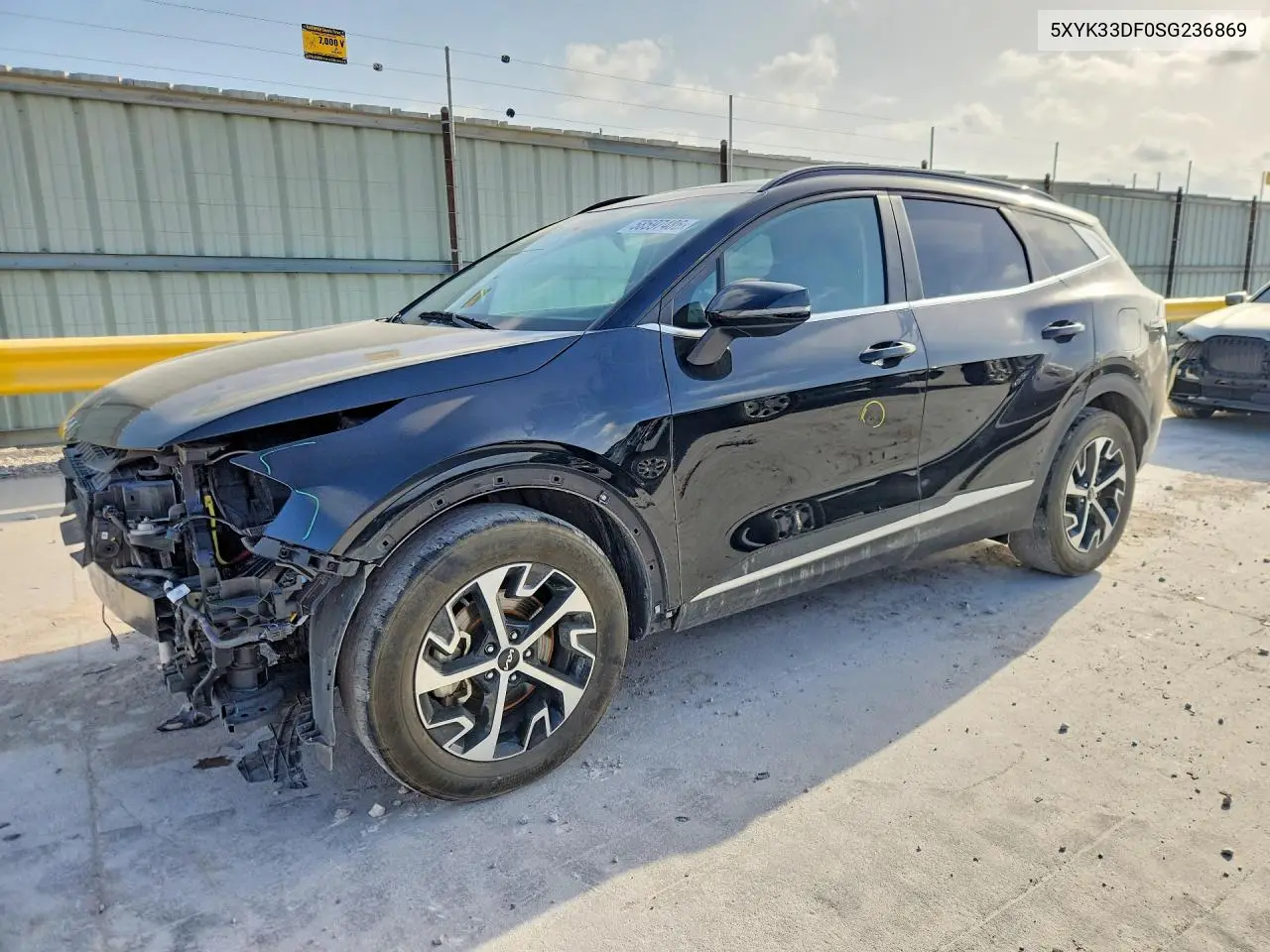 2025 Kia Sportage Ex VIN: 5XYK33DF0SG236869 Lot: 58597486