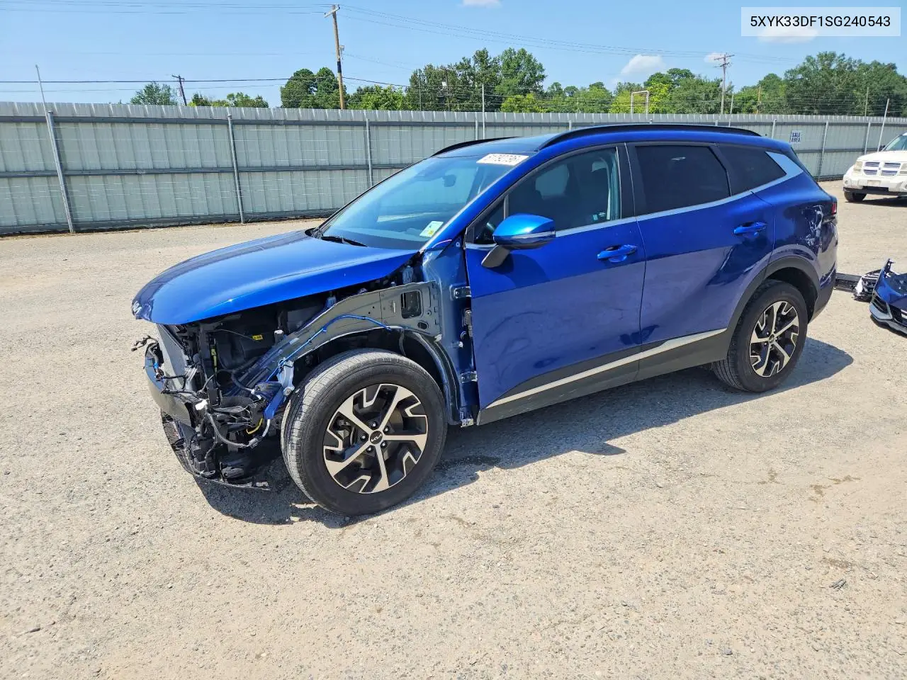 2025 Kia Sportage Ex VIN: 5XYK33DF1SG240543 Lot: 61792796