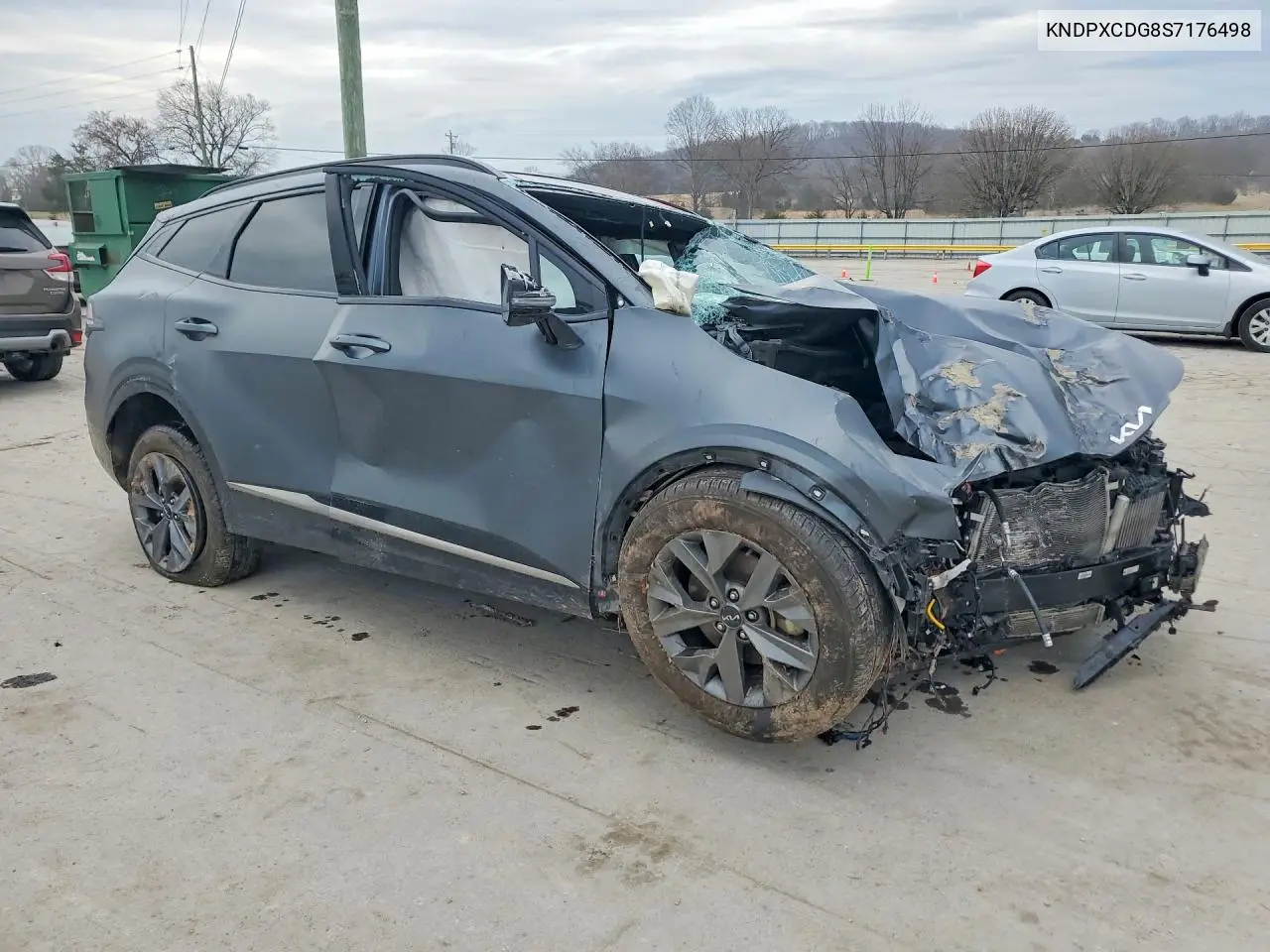 2025 Kia Sportage Hybrid Sx-Prestige VIN: KNDPXCDG8S7176498 Lot: 79223775