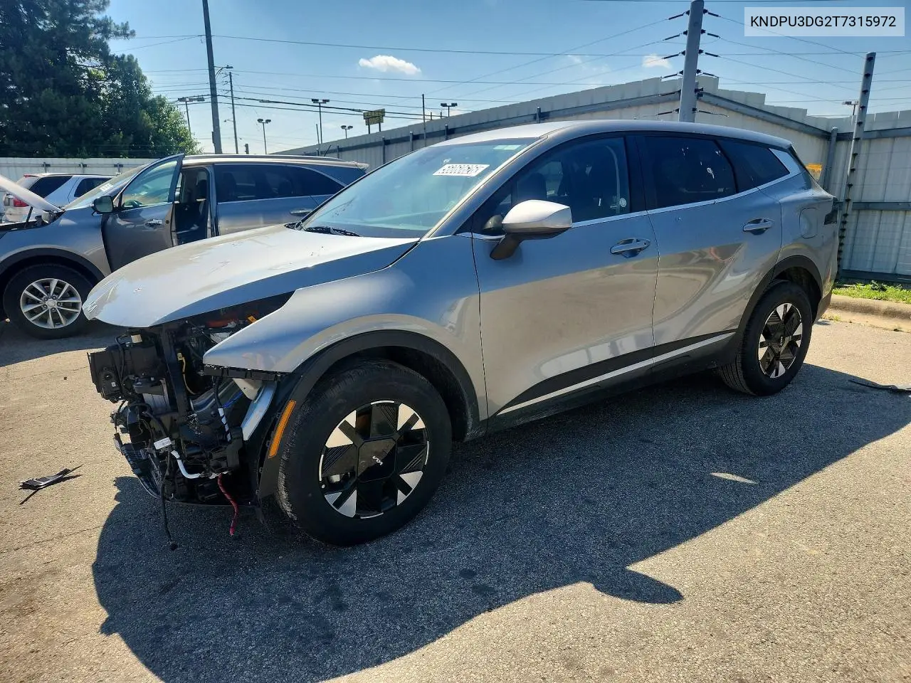 2026 Kia Sportage Lx VIN: KNDPU3DG2T7315972 Lot: 56060626