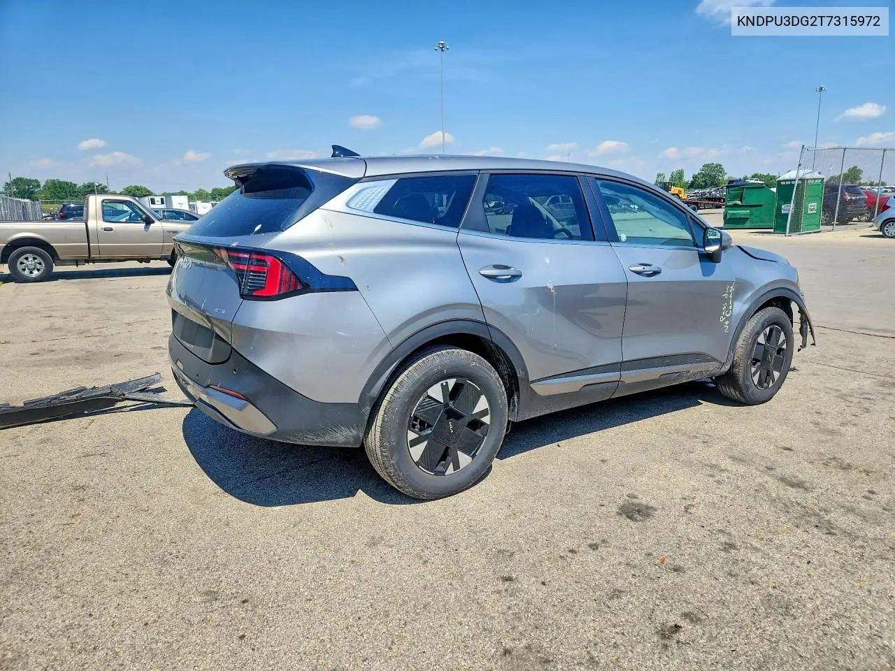 2026 Kia Sportage Lx VIN: KNDPU3DG2T7315972 Lot: 56060626
