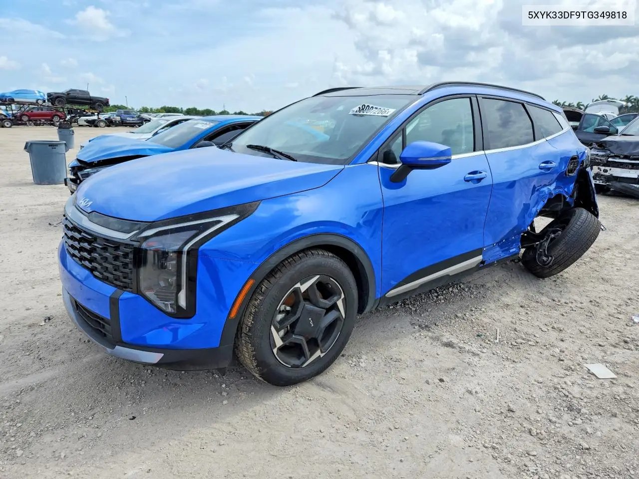 2026 Kia Sportage Ex VIN: 5XYK33DF9TG349818 Lot: 58007266