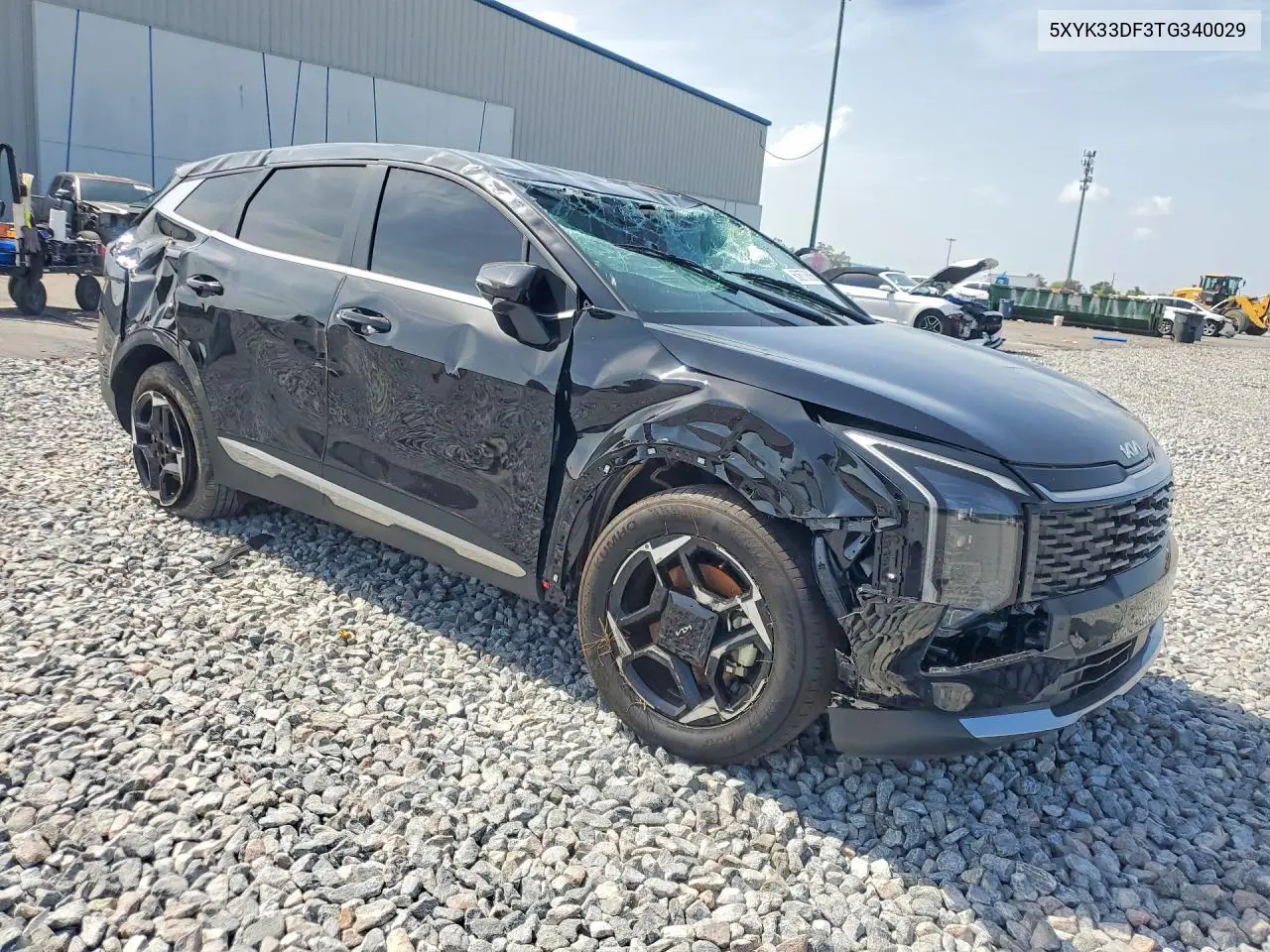 2026 Kia Sportage Ex VIN: 5XYK33DF3TG340029 Lot: 60670886