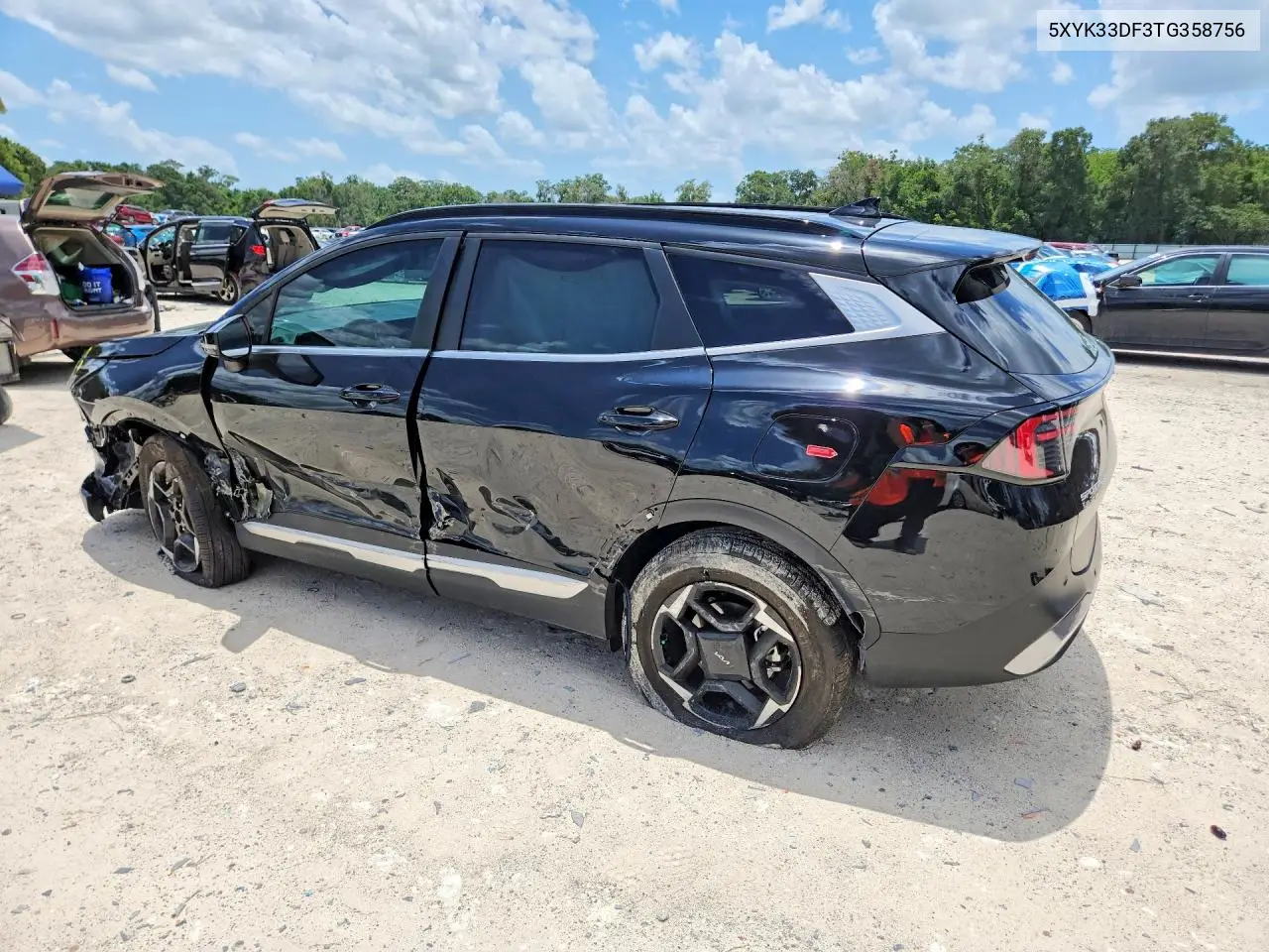 2026 Kia Sportage Ex VIN: 5XYK33DF3TG358756 Lot: 61275516