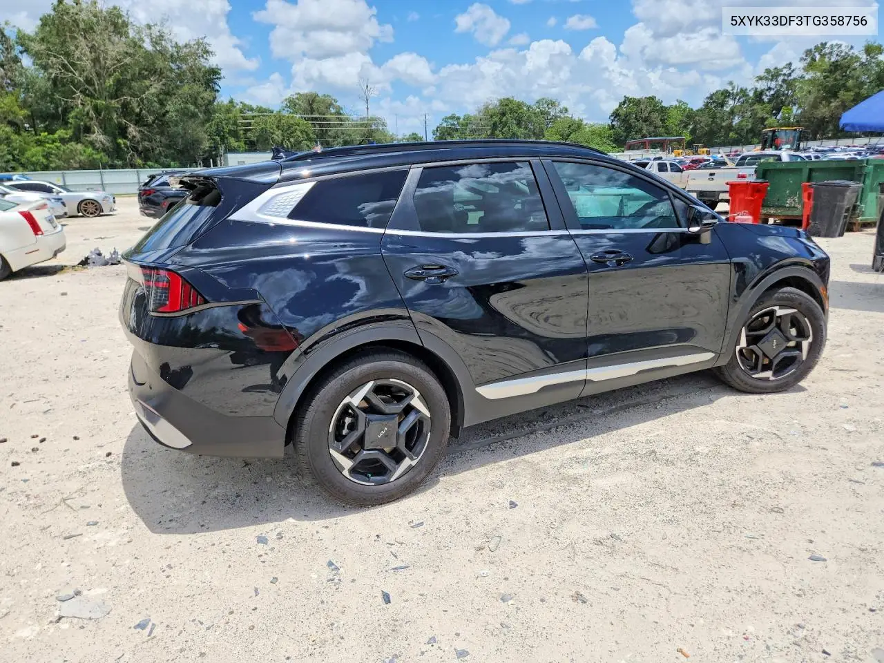 2026 Kia Sportage Ex VIN: 5XYK33DF3TG358756 Lot: 61275516