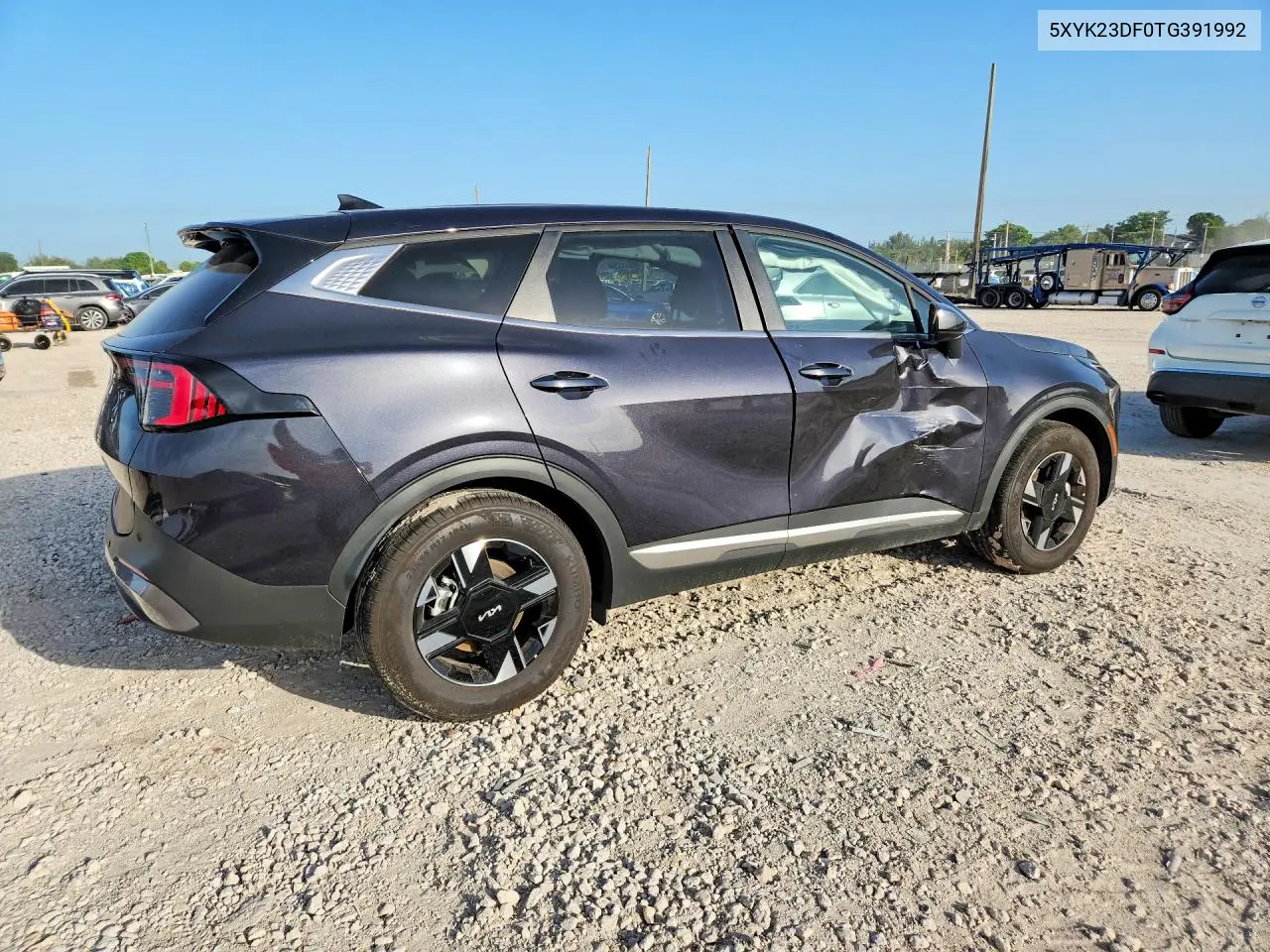 2026 Kia Sportage Lx VIN: 5XYK23DF0TG391992 Lot: 61339526