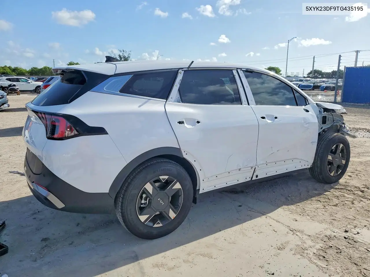 2026 Kia Sportage Lx VIN: 5XYK23DF9TG435195 Lot: 61579886