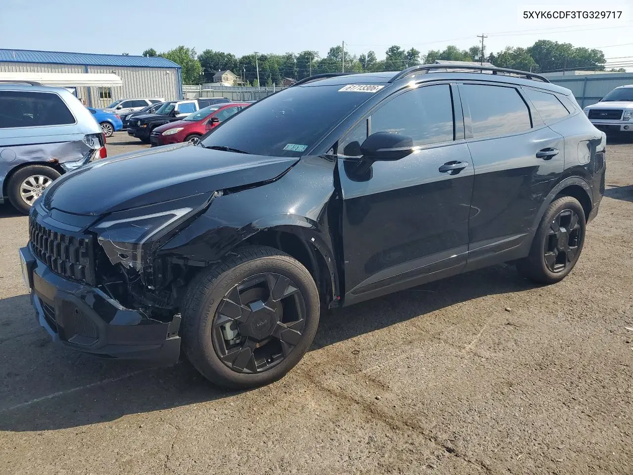2026 Kia Sportage X Line VIN: 5XYK6CDF3TG329717 Lot: 61713306