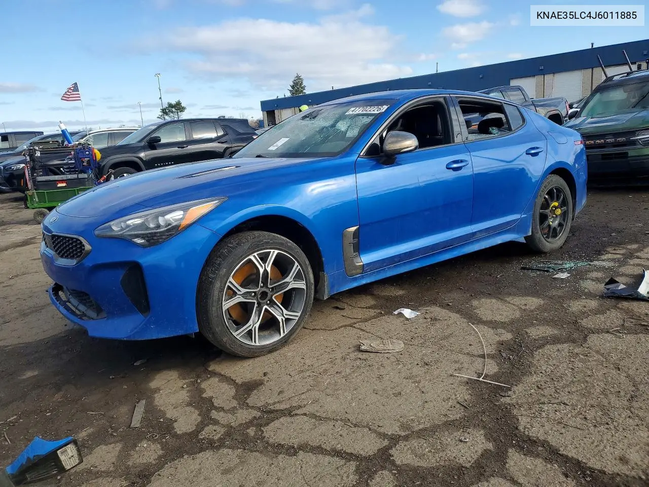 2018 Kia Stinger Gt VIN: KNAE35LC4J6011885 Lot: 47702226