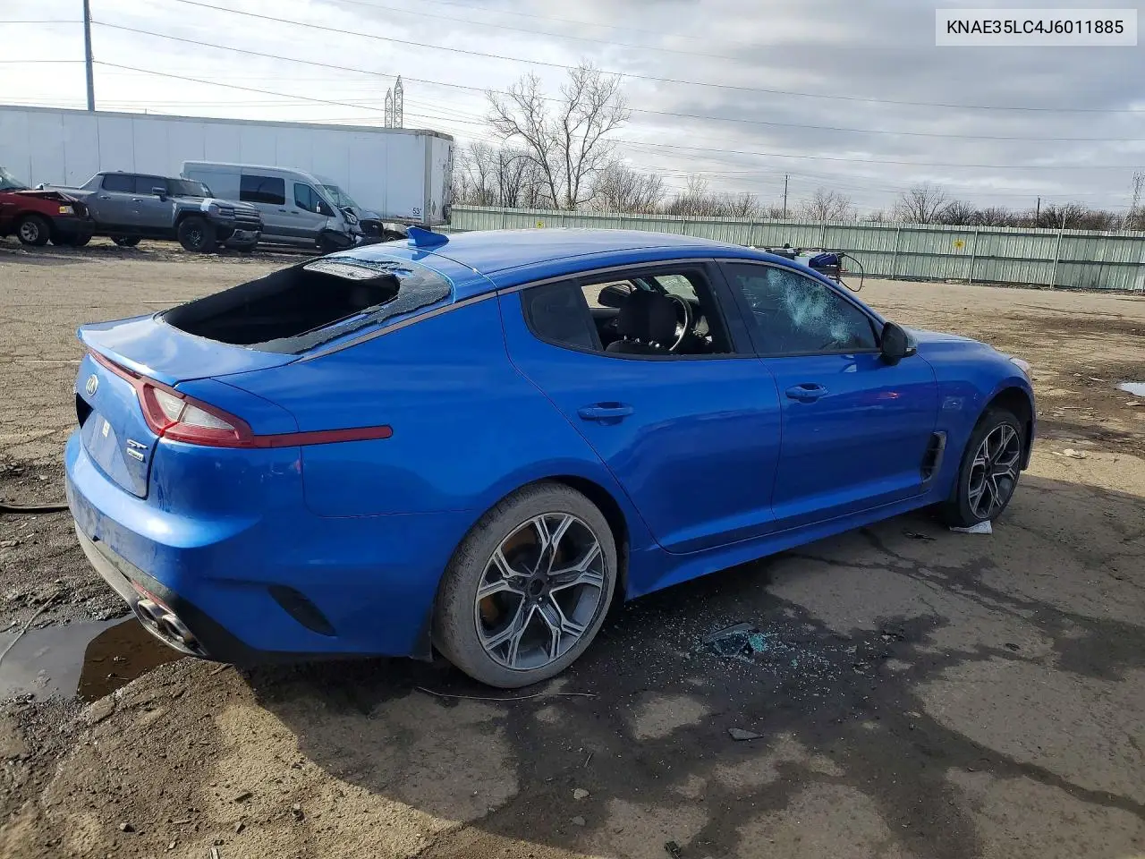 2018 Kia Stinger Gt VIN: KNAE35LC4J6011885 Lot: 47702226