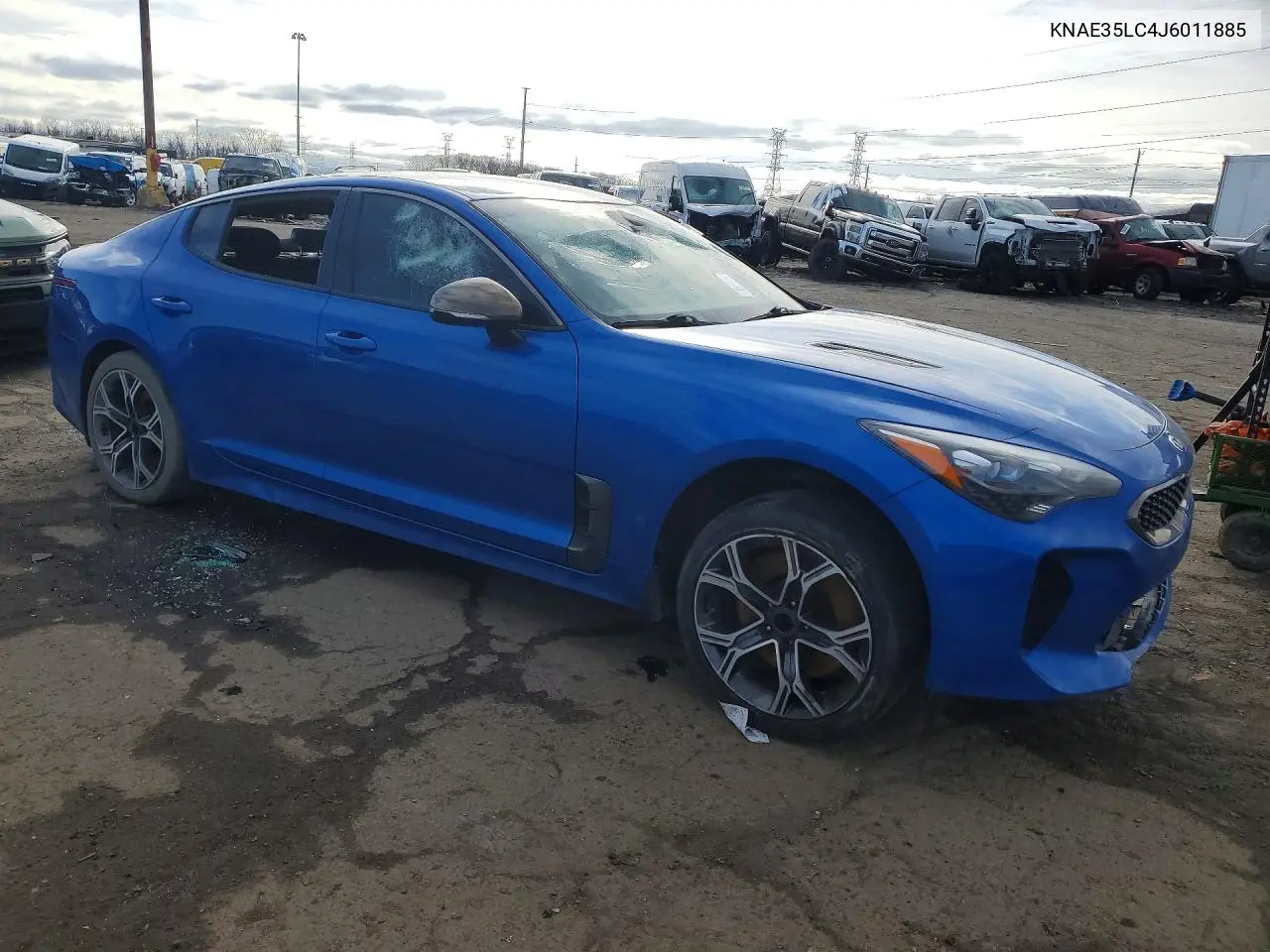 2018 Kia Stinger Gt VIN: KNAE35LC4J6011885 Lot: 47702226