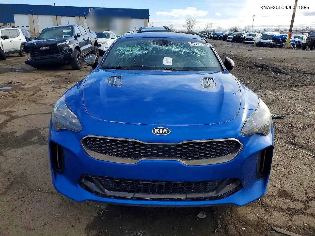 2018 Kia Stinger Gt VIN: KNAE35LC4J6011885 Lot: 47702226