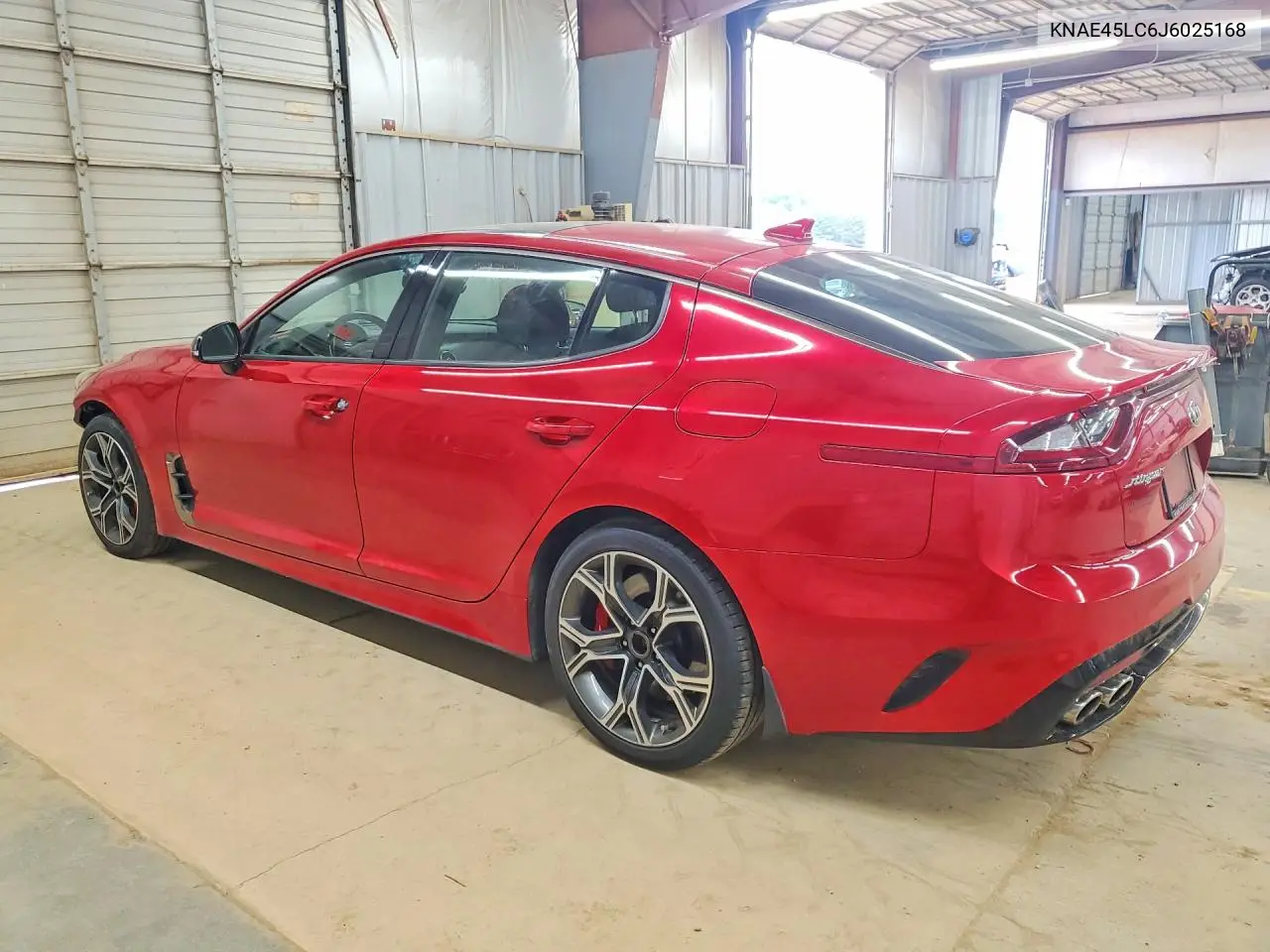 2018 Kia Stinger Gt1 VIN: KNAE45LC6J6025168 Lot: 50855276