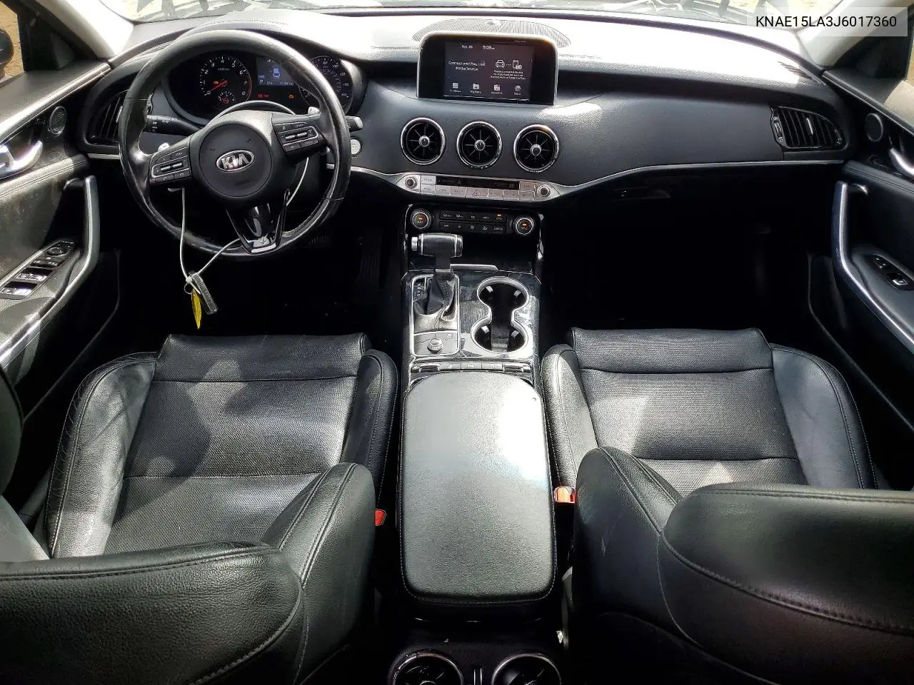 2018 Kia Stinger Base VIN: KNAE15LA3J6017360 Lot: 51654716