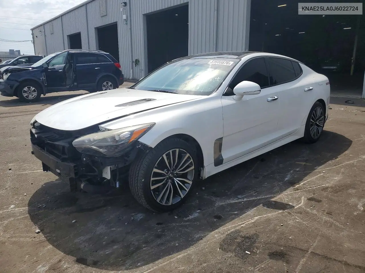 2018 Kia Stinger Premium VIN: KNAE25LA0J6022724 Lot: 51686676