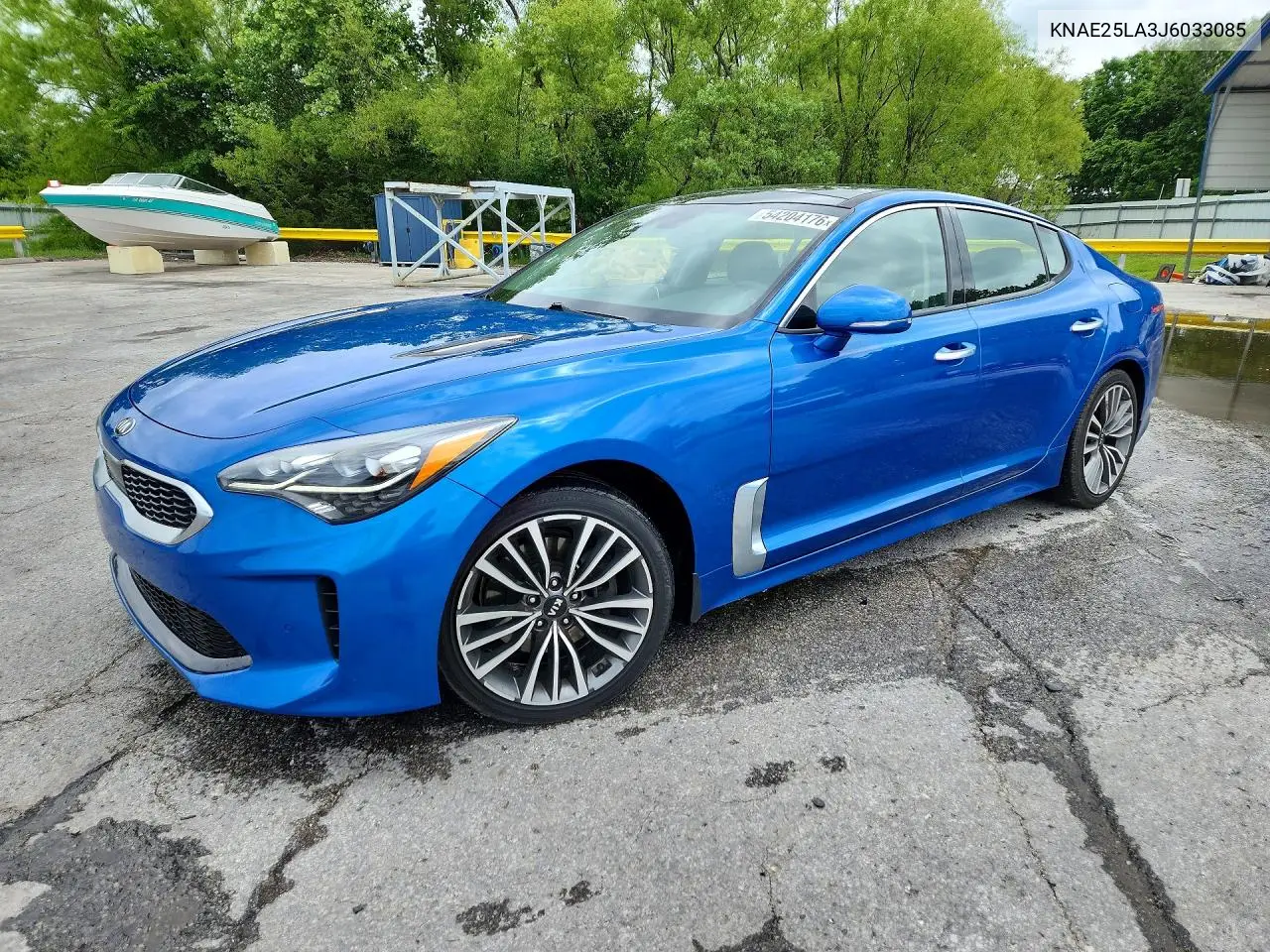 2018 Kia Stinger Premium VIN: KNAE25LA3J6033085 Lot: 54204176