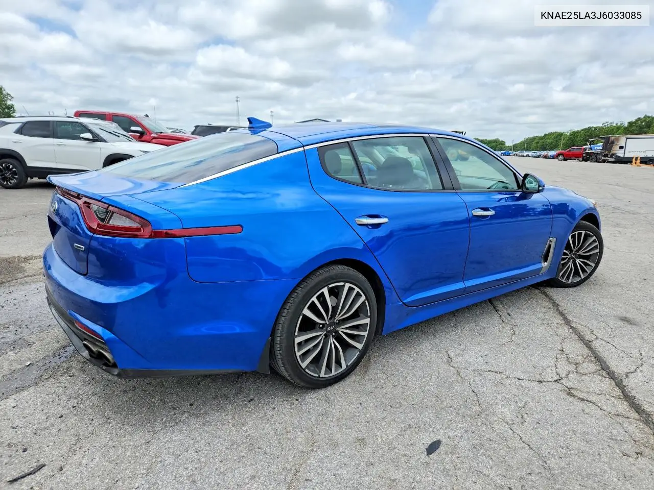 2018 Kia Stinger Premium VIN: KNAE25LA3J6033085 Lot: 54204176