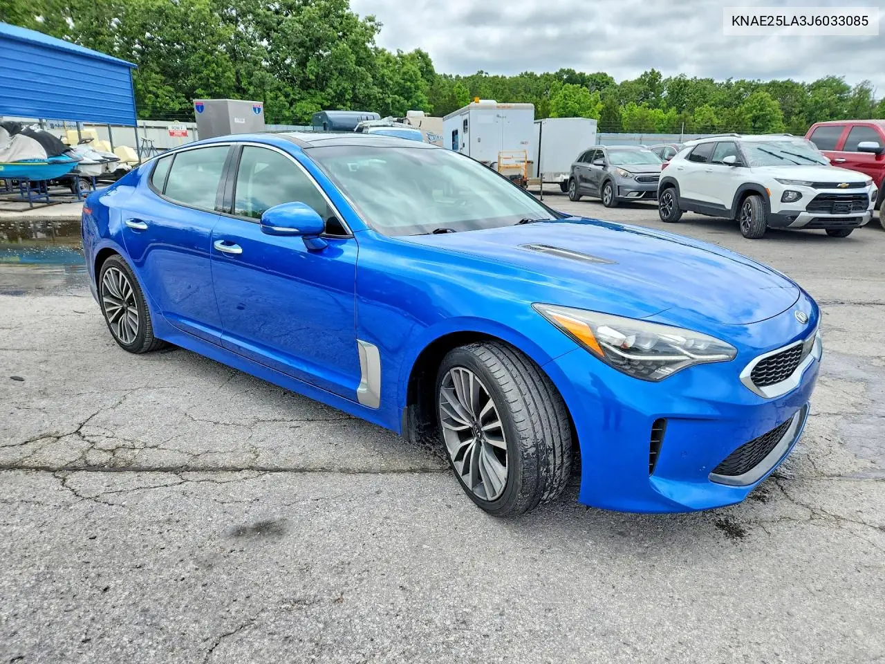 2018 Kia Stinger Premium VIN: KNAE25LA3J6033085 Lot: 54204176