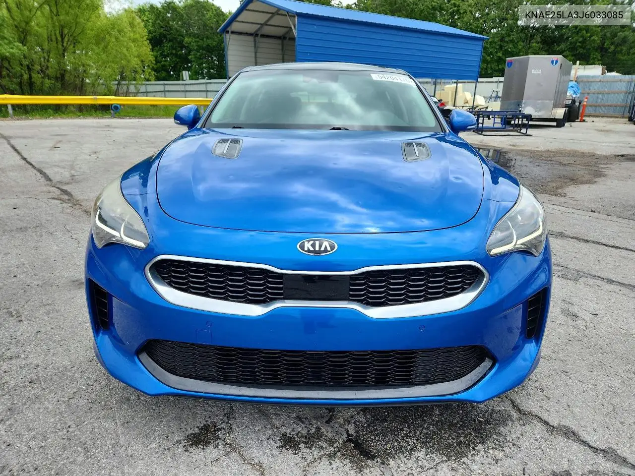 2018 Kia Stinger Premium VIN: KNAE25LA3J6033085 Lot: 54204176