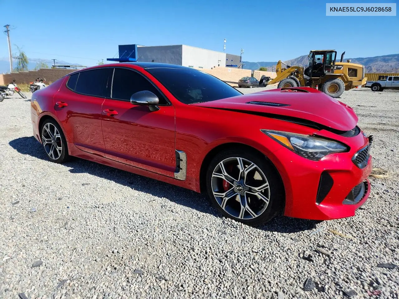 2018 Kia Stinger Gt2 VIN: KNAE55LC9J6028658 Lot: 54211746