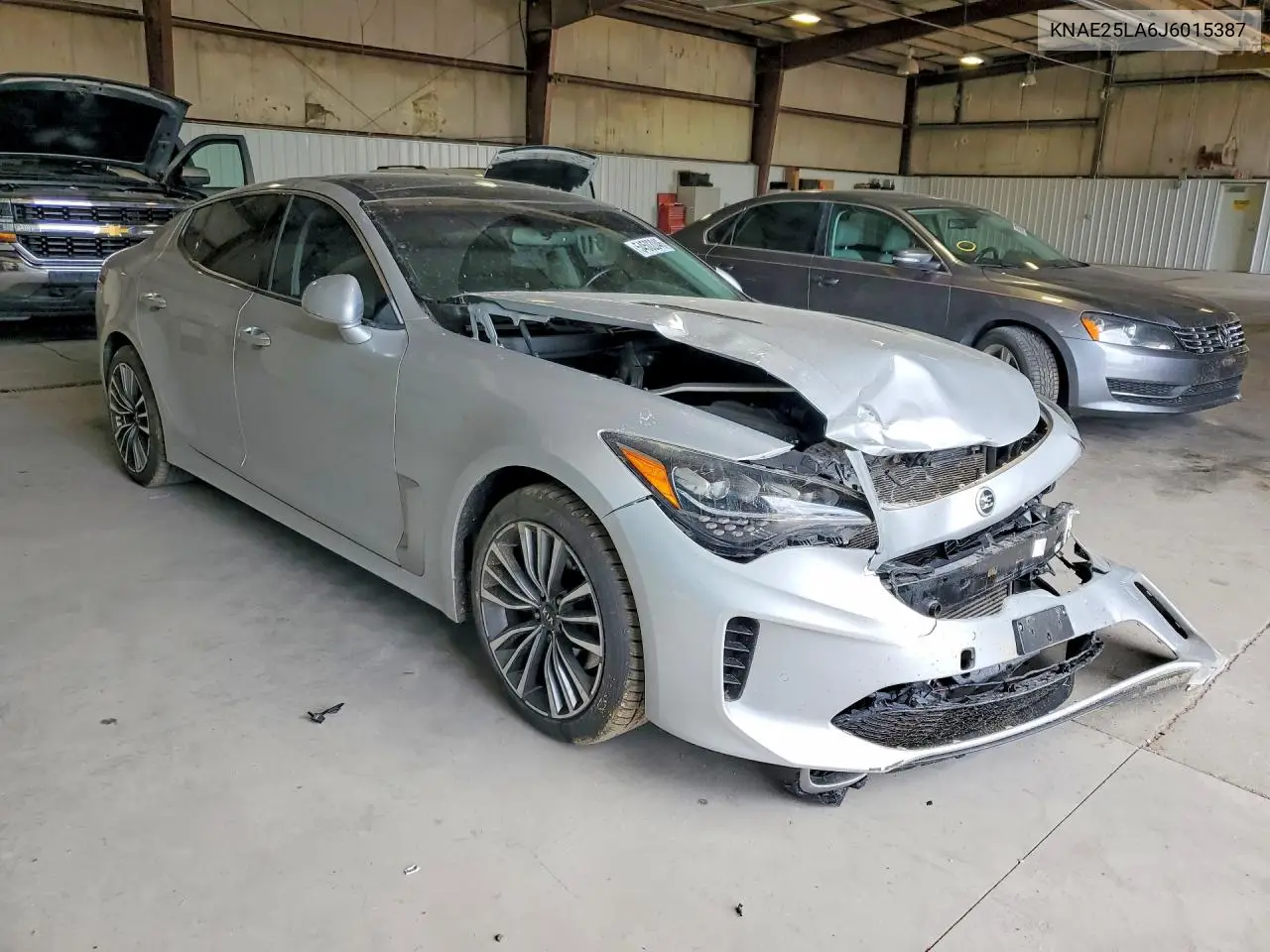 2018 Kia Stinger Premium VIN: KNAE25LA6J6015387 Lot: 54502046