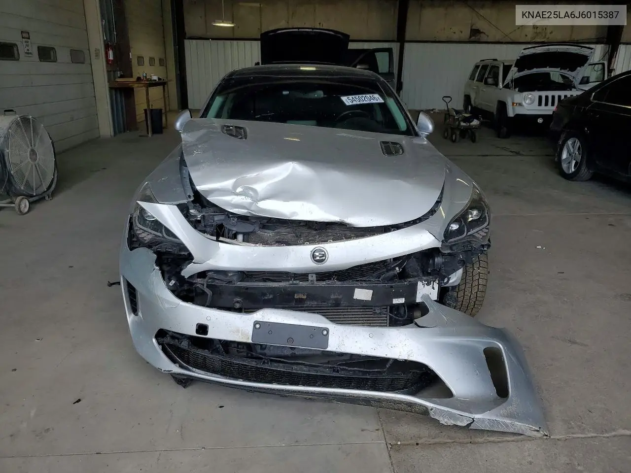 2018 Kia Stinger Premium VIN: KNAE25LA6J6015387 Lot: 54502046