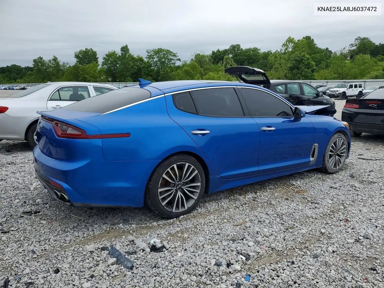 2018 Kia Stinger Premium VIN: KNAE25LA8J6037472 Lot: 54613986