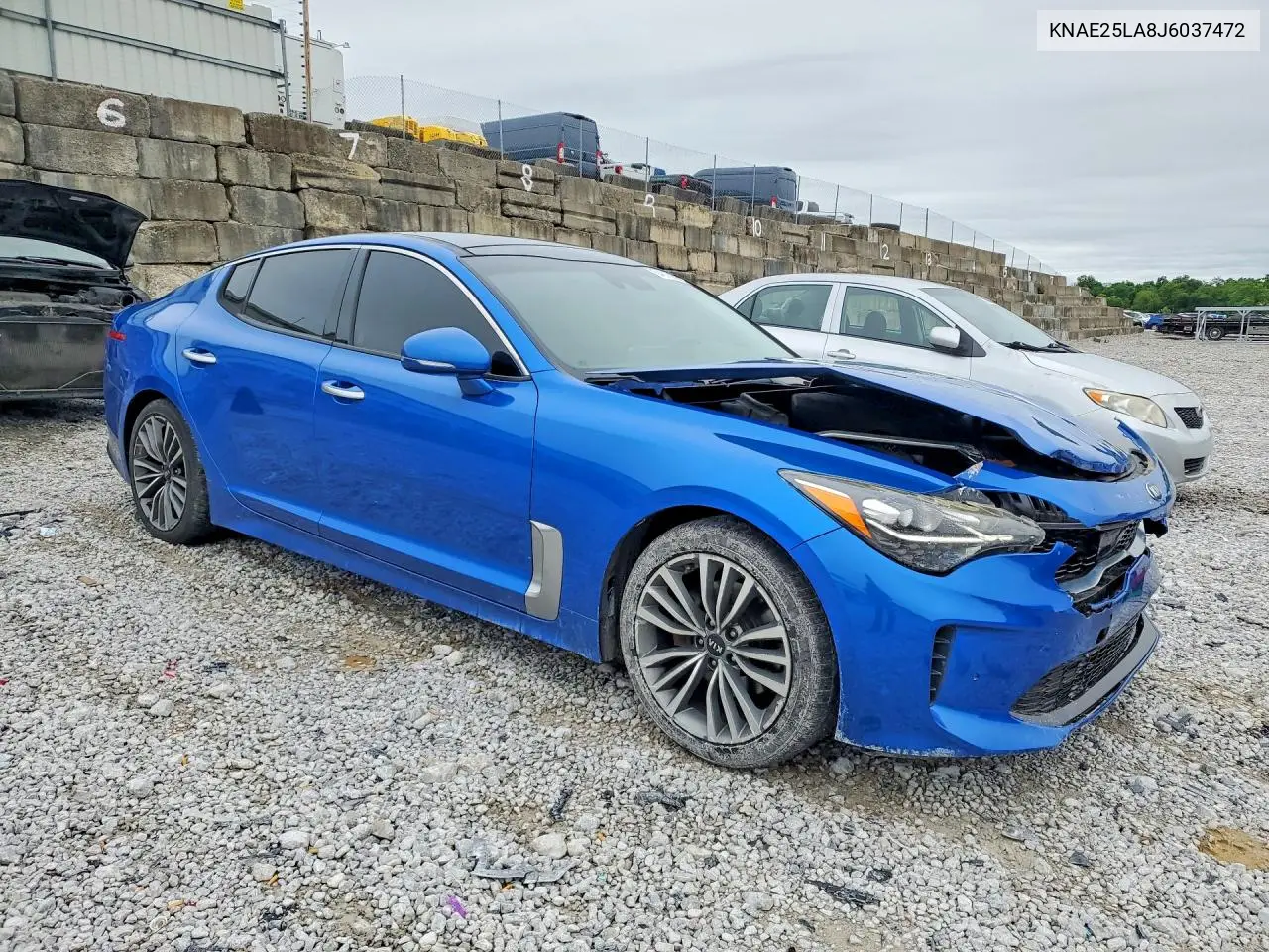 2018 Kia Stinger Premium VIN: KNAE25LA8J6037472 Lot: 54613986