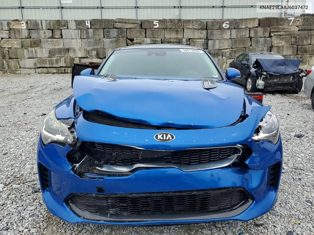 2018 Kia Stinger Premium VIN: KNAE25LA8J6037472 Lot: 54613986
