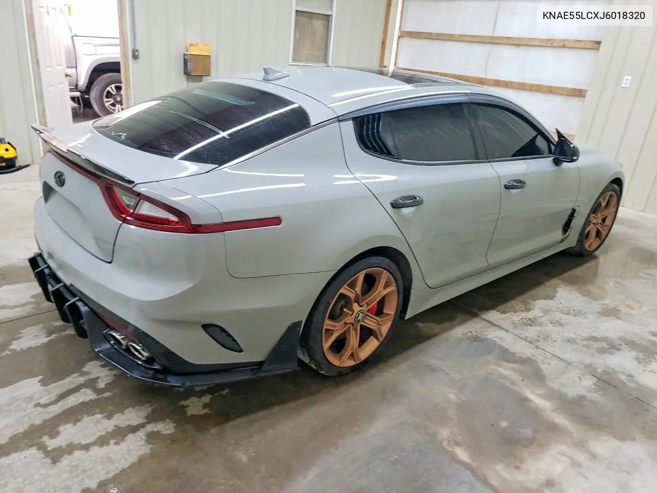 2018 Kia Stinger Gt2 VIN: KNAE55LCXJ6018320 Lot: 55038996