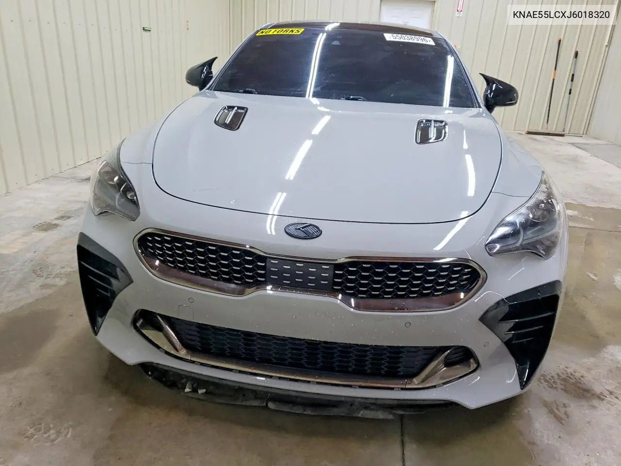 2018 Kia Stinger Gt2 VIN: KNAE55LCXJ6018320 Lot: 55038996