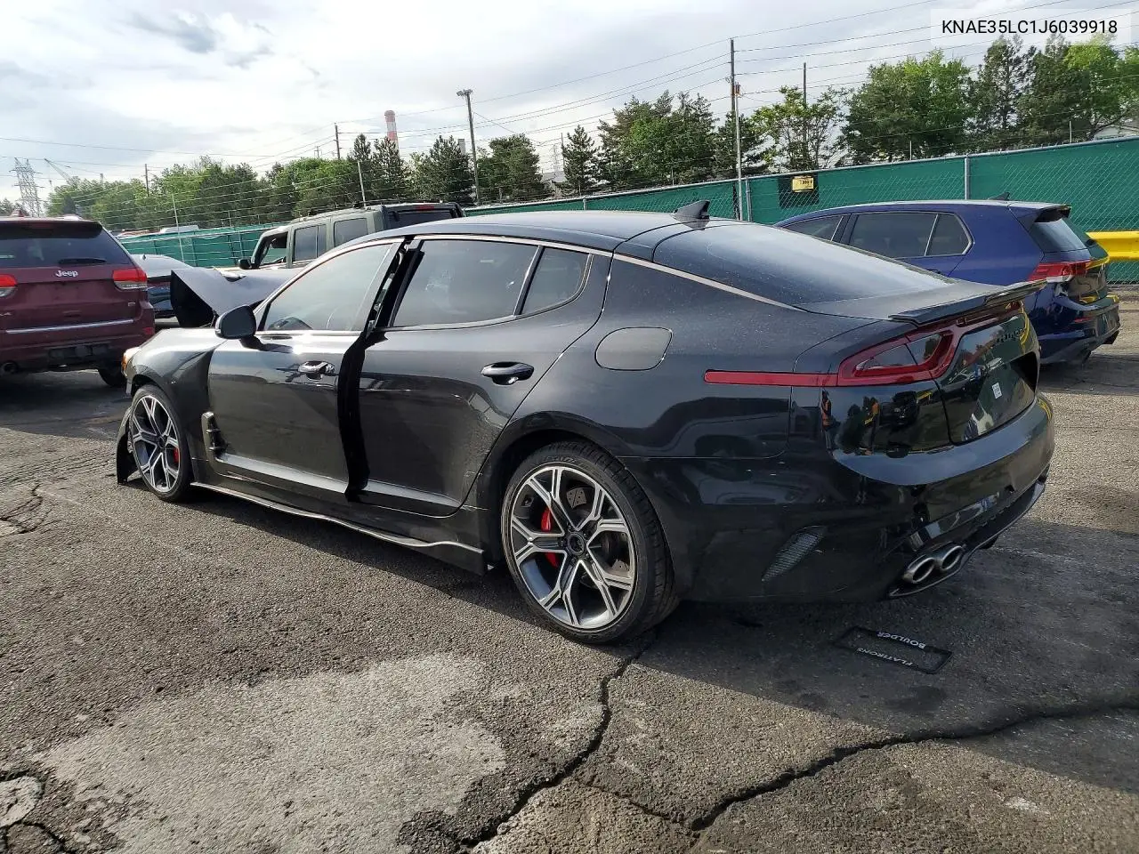 2018 Kia Stinger Gt VIN: KNAE35LC1J6039918 Lot: 55549536