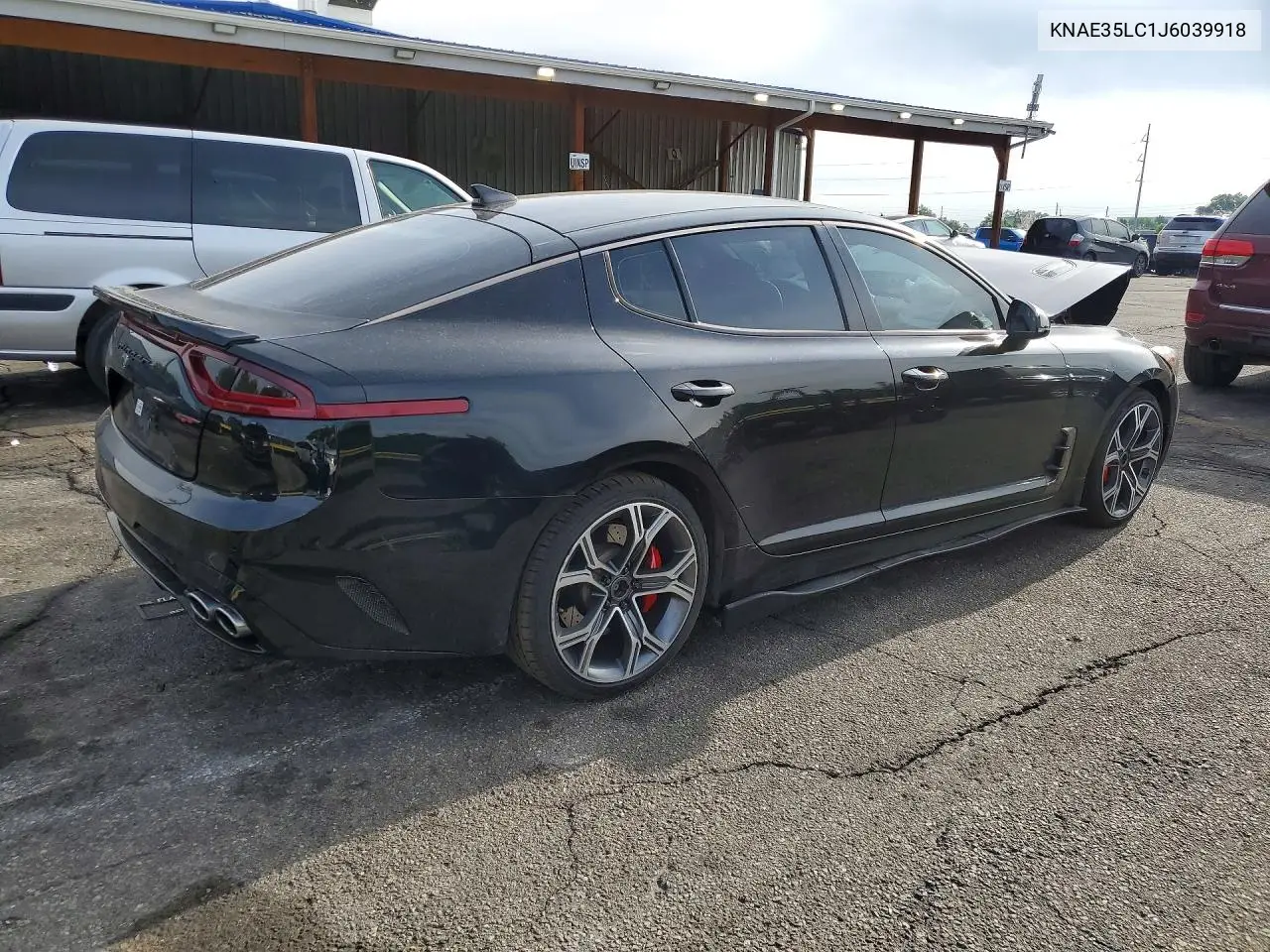 2018 Kia Stinger Gt VIN: KNAE35LC1J6039918 Lot: 55549536