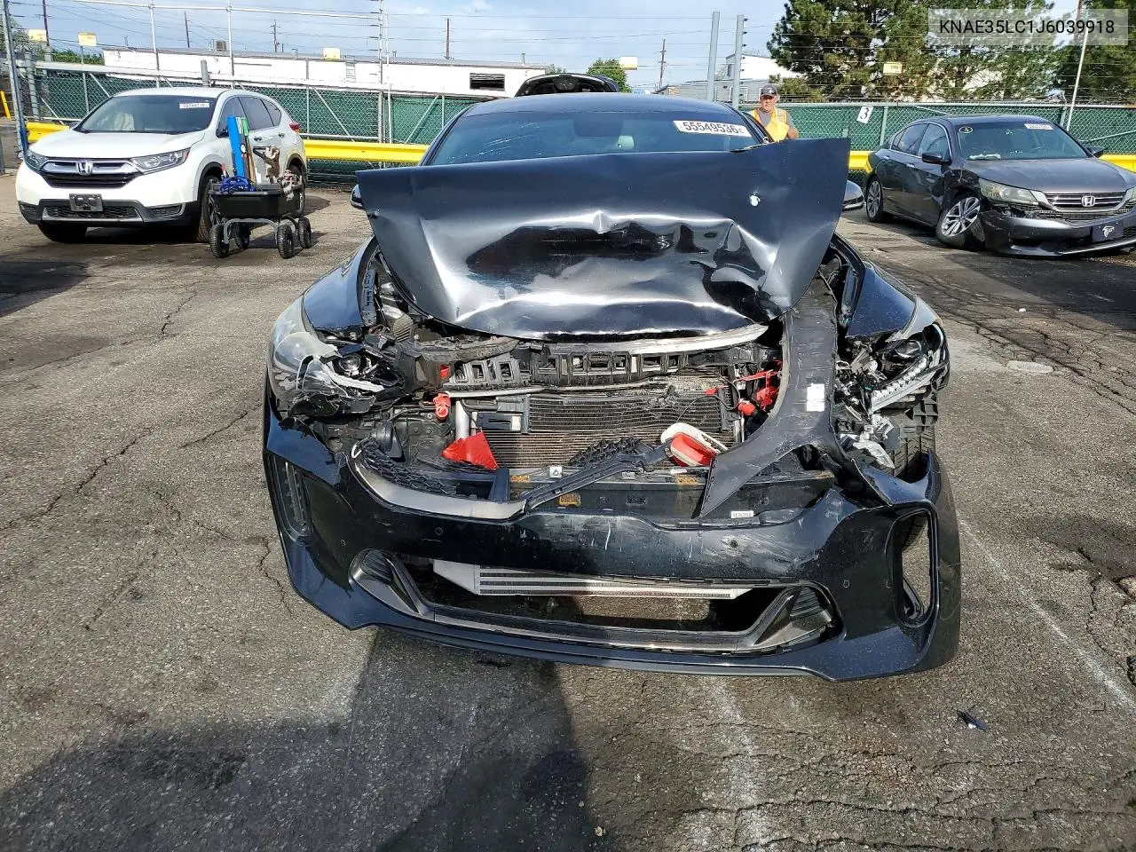 2018 Kia Stinger Gt VIN: KNAE35LC1J6039918 Lot: 55549536