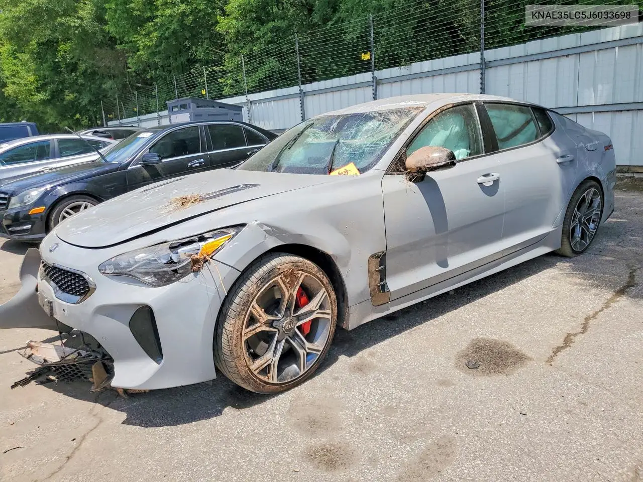 2018 Kia Stinger Gt VIN: KNAE35LC5J6033698 Lot: 55829616
