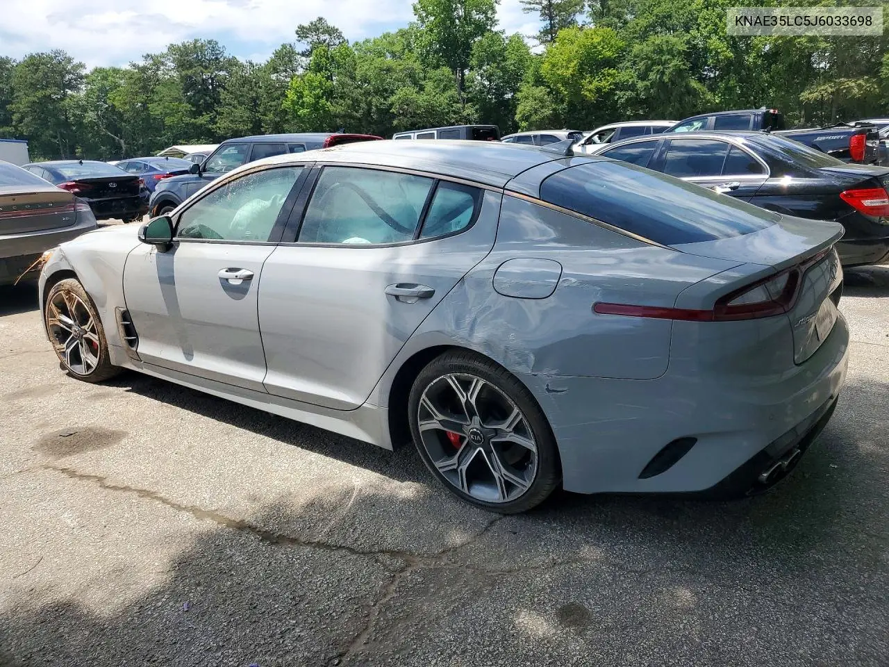2018 Kia Stinger Gt VIN: KNAE35LC5J6033698 Lot: 55829616