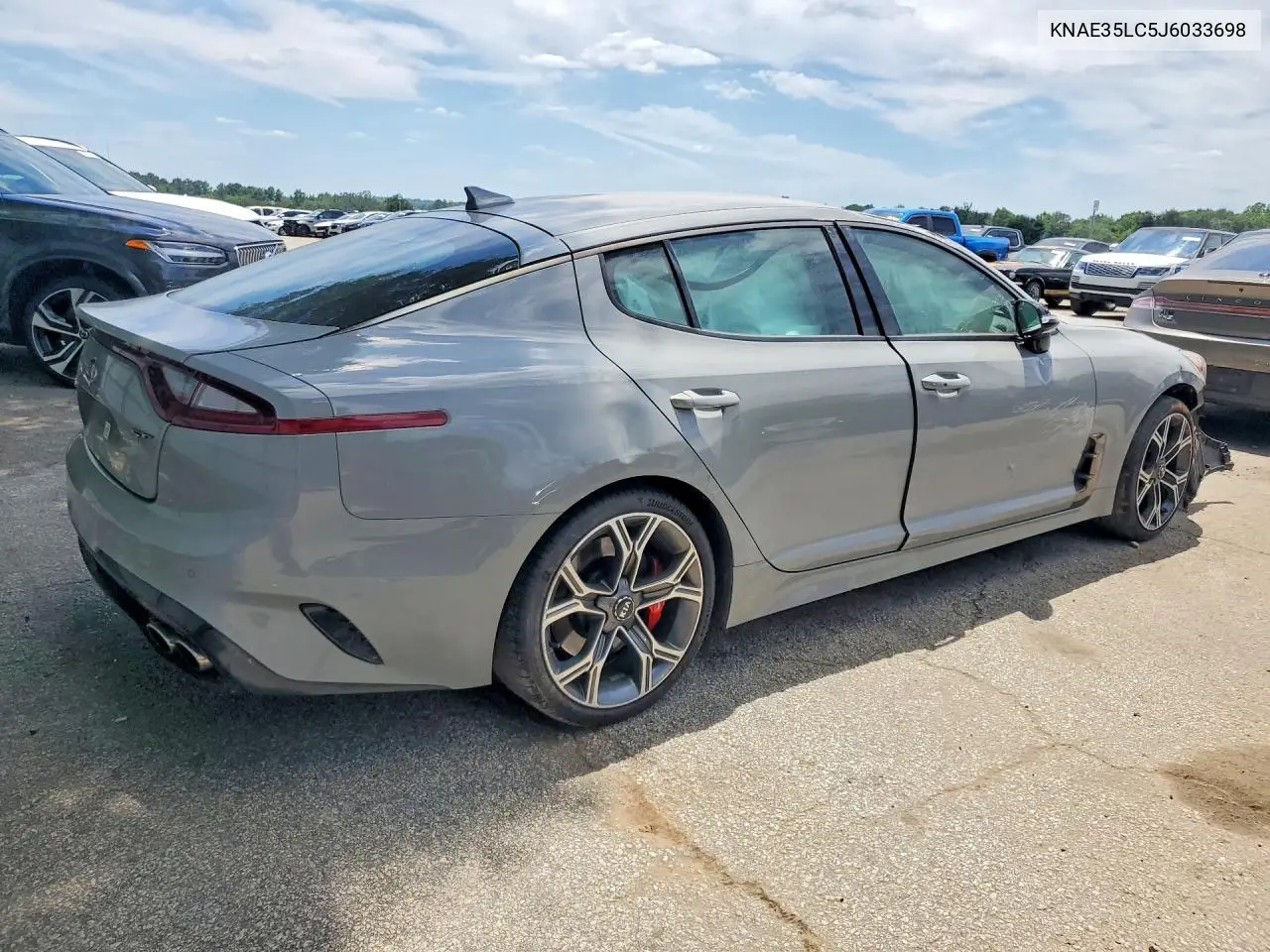 2018 Kia Stinger Gt VIN: KNAE35LC5J6033698 Lot: 55829616