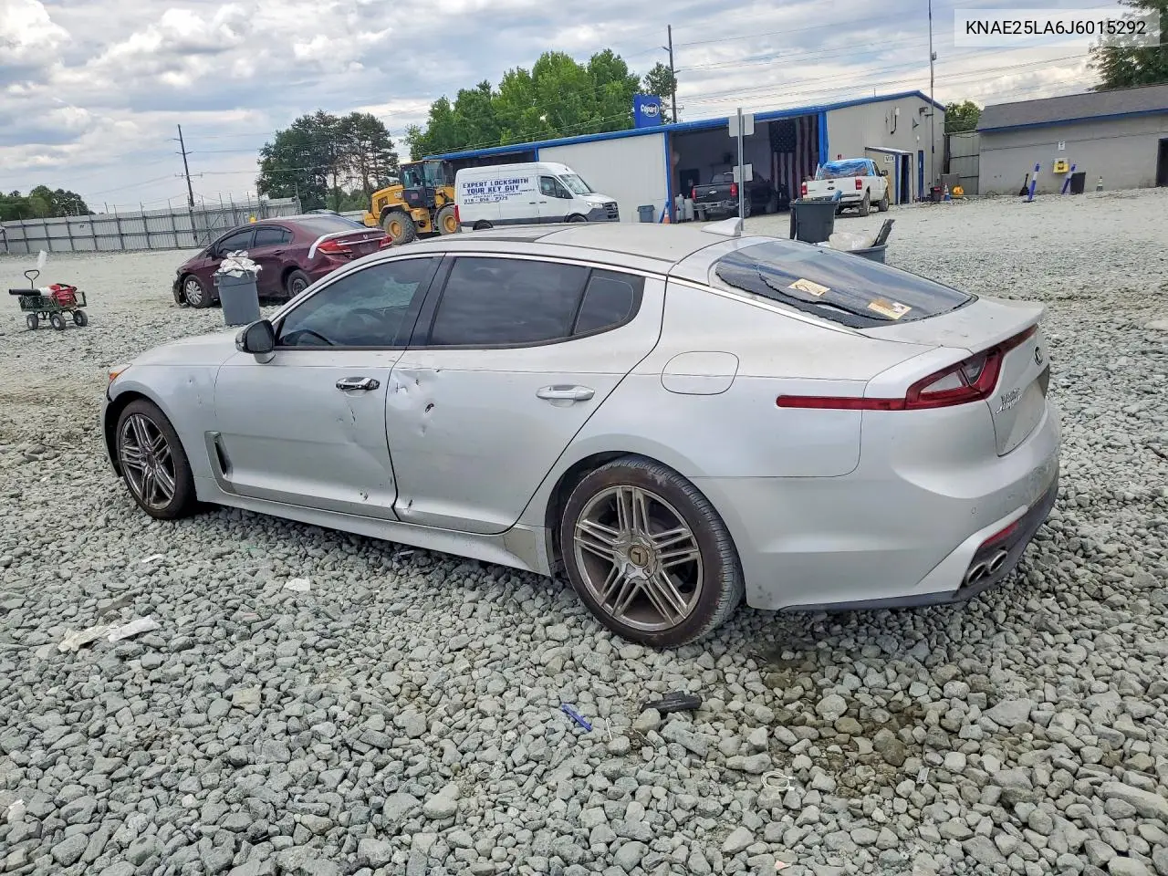 2018 Kia Stinger Premium VIN: KNAE25LA6J6015292 Lot: 55995876