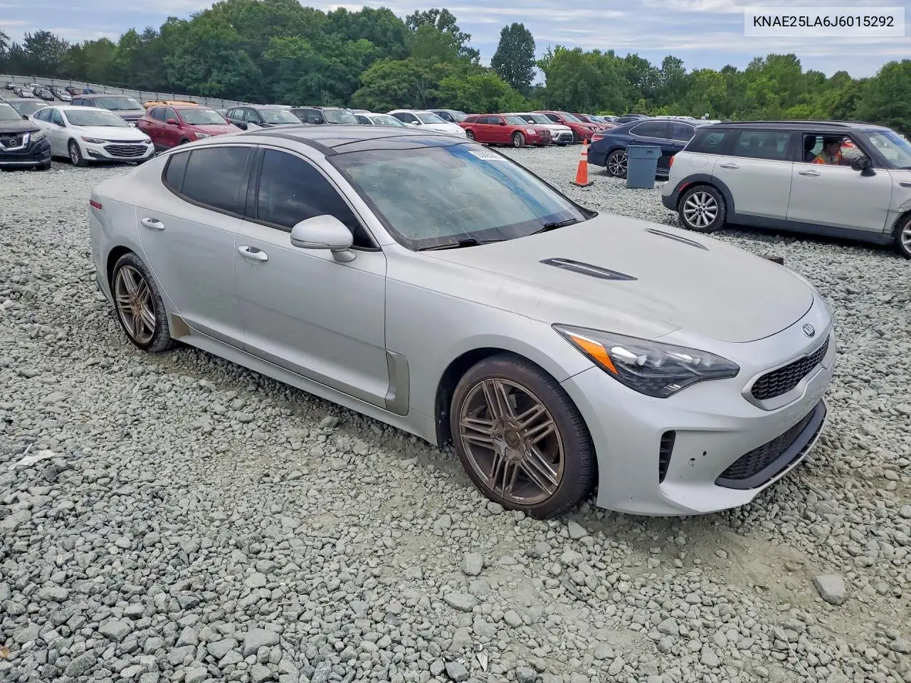 2018 Kia Stinger Premium VIN: KNAE25LA6J6015292 Lot: 55995876