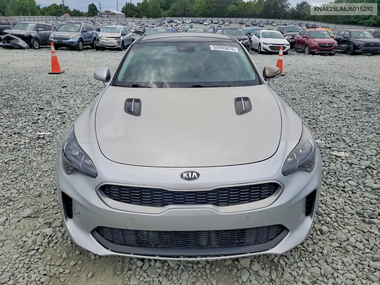2018 Kia Stinger Premium VIN: KNAE25LA6J6015292 Lot: 55995876