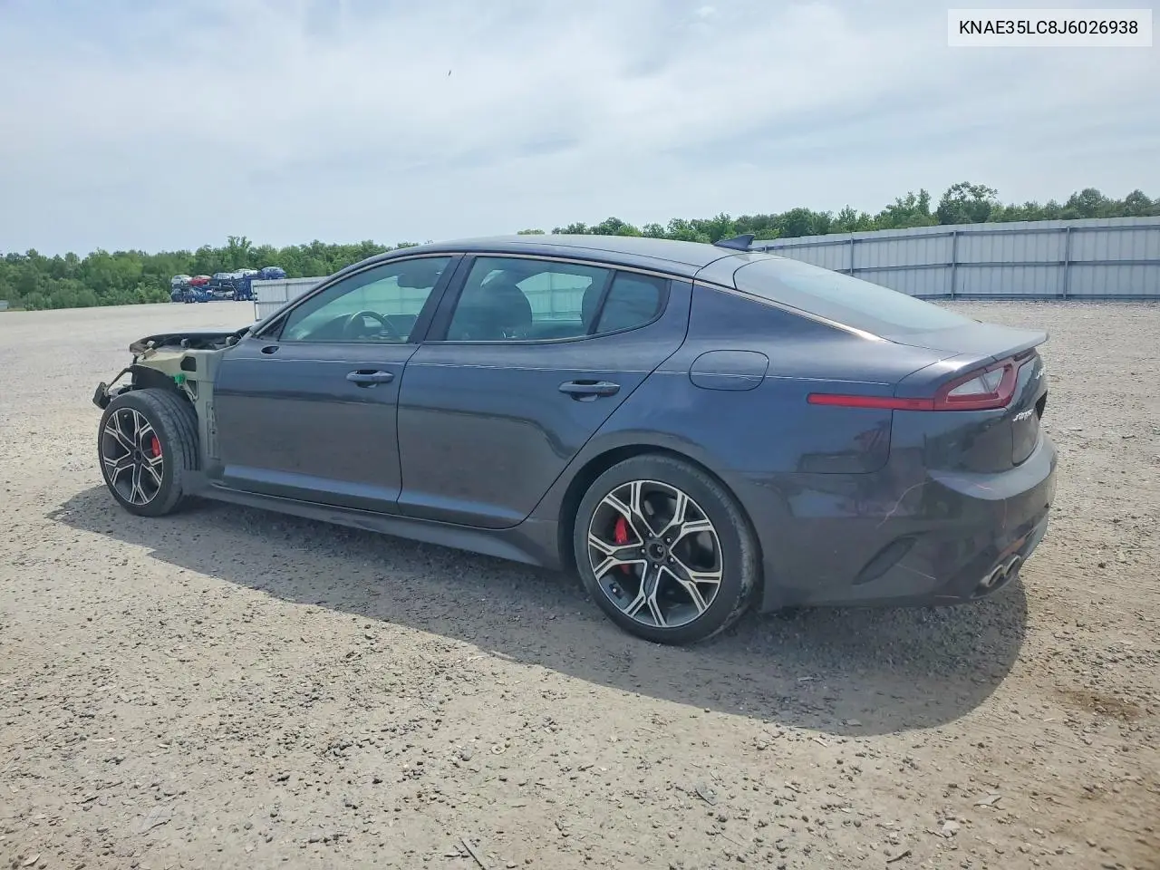 2018 Kia Stinger Gt VIN: KNAE35LC8J6026938 Lot: 56347256
