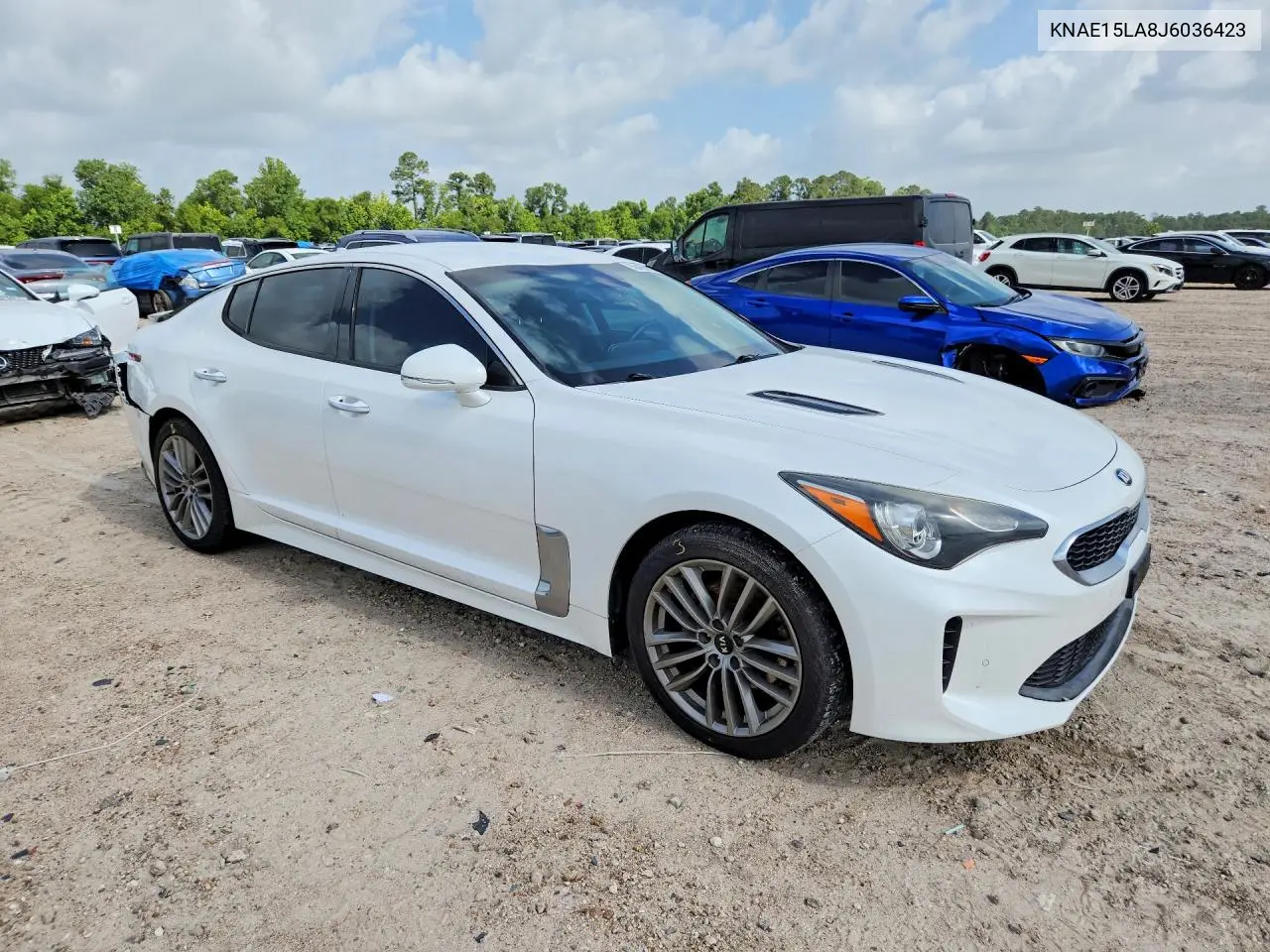 2018 Kia Stinger Base VIN: KNAE15LA8J6036423 Lot: 56405986