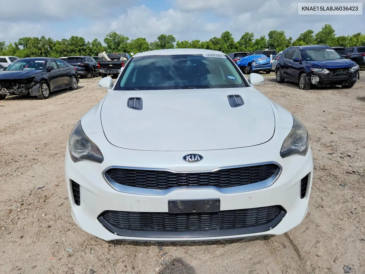 2018 Kia Stinger Base VIN: KNAE15LA8J6036423 Lot: 56405986