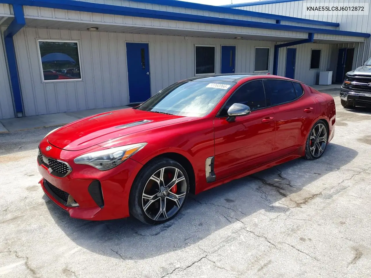 2018 Kia Stinger Gt2 VIN: KNAE55LC8J6012872 Lot: 56960066