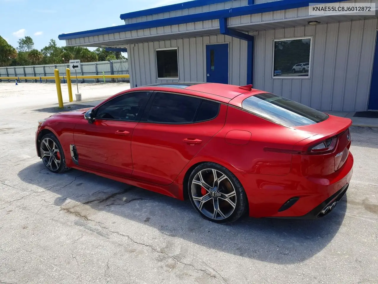 2018 Kia Stinger Gt2 VIN: KNAE55LC8J6012872 Lot: 56960066